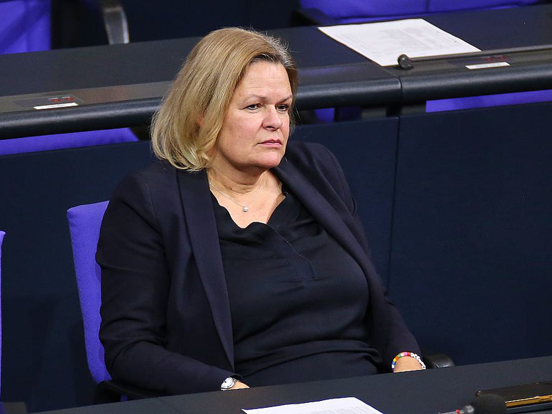 Nancy Faeser (Archiv) - Foto: über dts Nachrichtenagentur