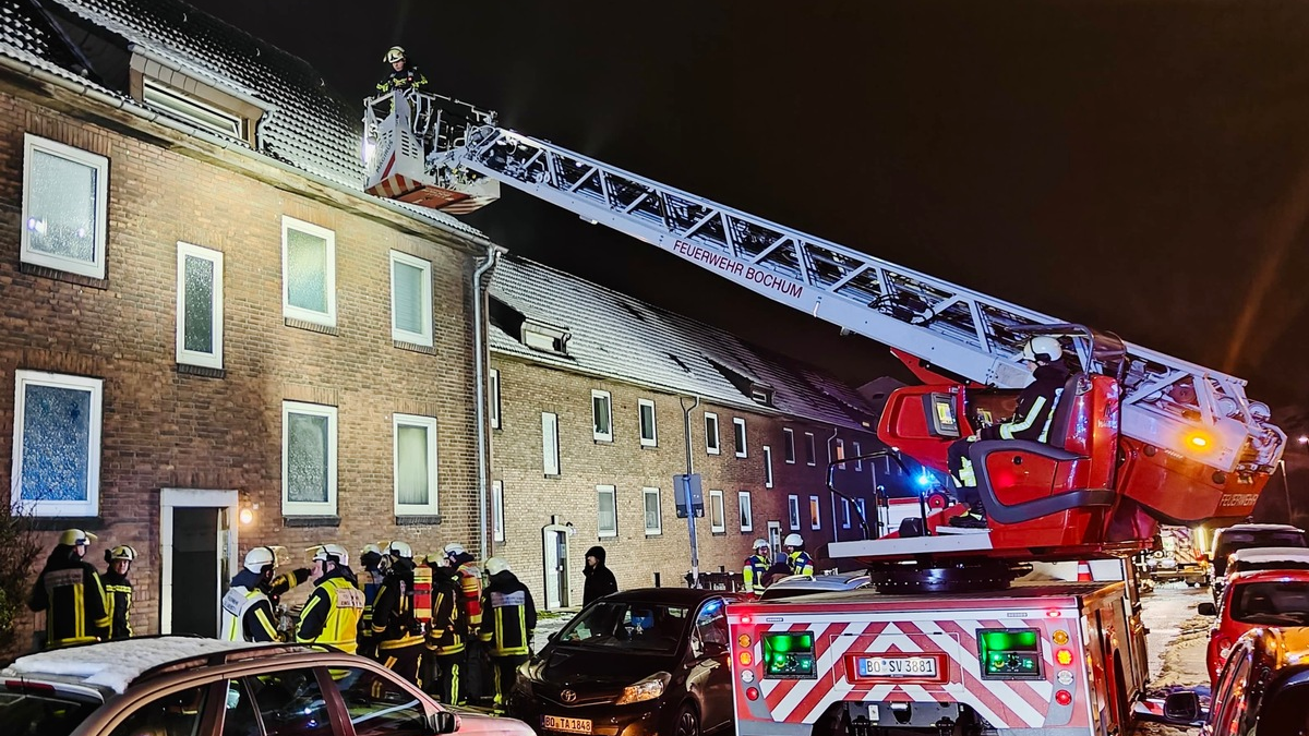 FW-BO: Wohnungsbrand in Grumme - Eine Person durch Brandrauch leicht verletzt - Foto: presseportal.de