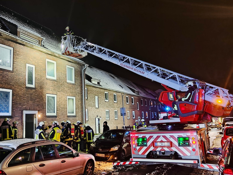 FW-BO: Wohnungsbrand in Grumme - Eine Person durch Brandrauch leicht verletzt - Foto: presseportal.de