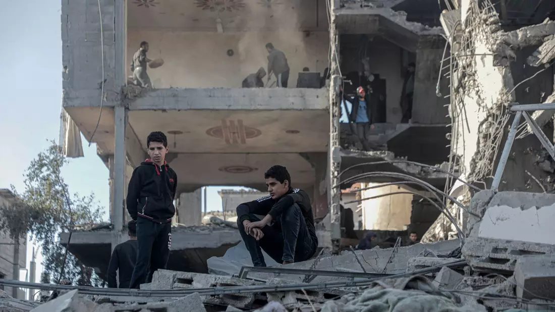 Nach monatelangen Verhandlungen konnte nun ein Abkommen über eine Feuerpause erzielt werden. (Archivbild) - Bild: Rizek Abdeljawad/XinHua/dpa