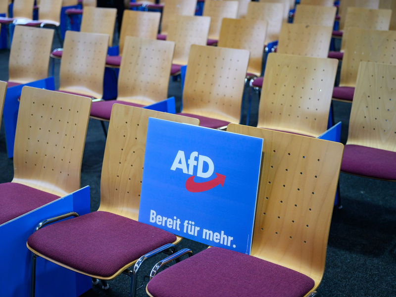 Die  Proteste eines Aktionsbündnisses zum AfD-Bundesparteitag in Riesa sind angelaufen. (Archivbild) - Foto: Patrick Pleul/dpa