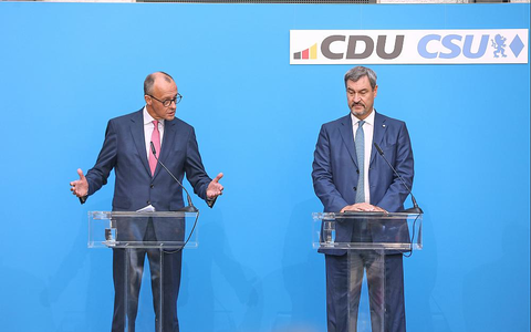 Friedrich Merz und Markus Söder (Archiv) - Foto: über dts Nachrichtenagentur