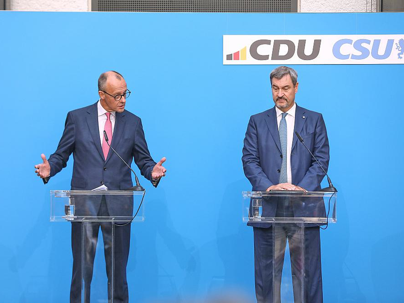 Friedrich Merz und Markus Söder (Archiv) - Foto: über dts Nachrichtenagentur