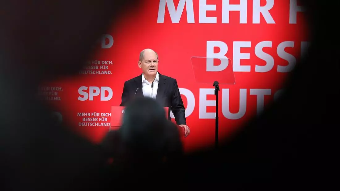 Olaf Scholz am 11.01.2025 - Bild: über dts Nachrichtenagentur