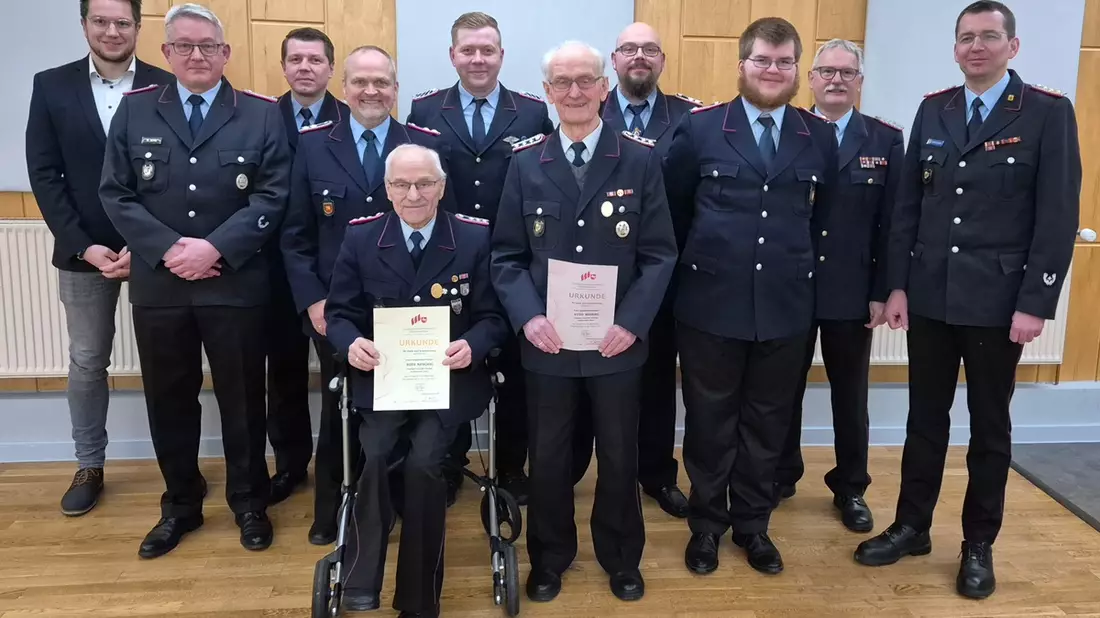 FW Südheide: Jahreshauptversammlung der Feuerwehr Baven - Bild: presseportal.de