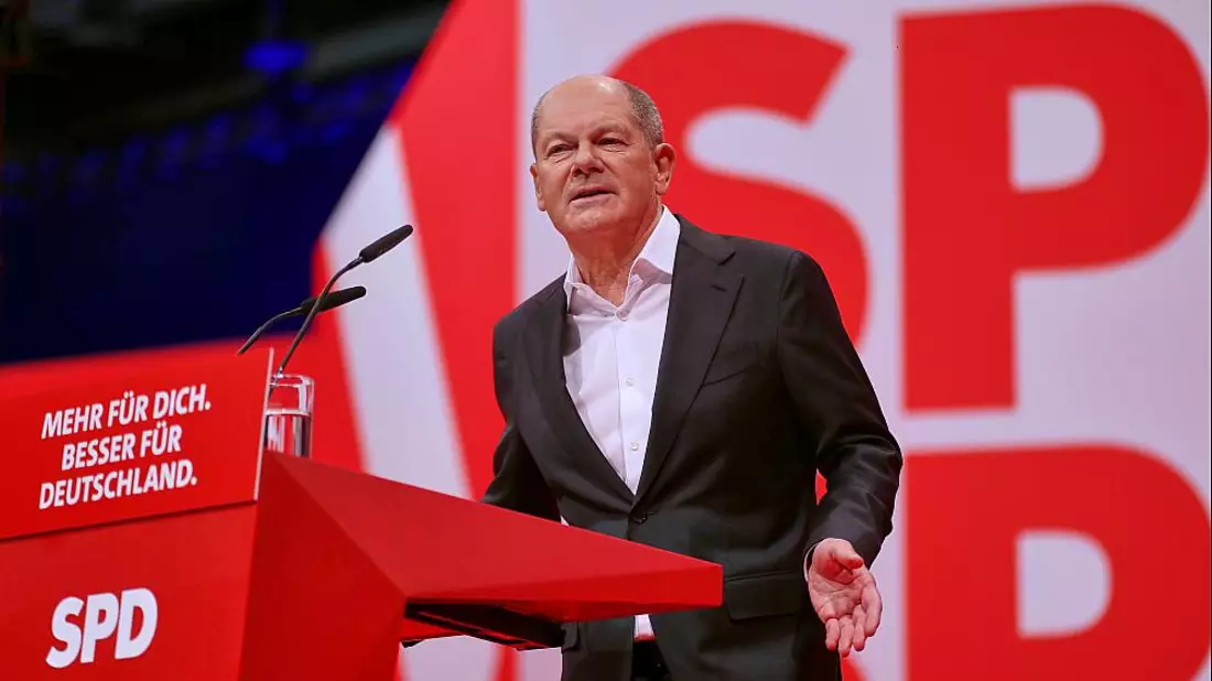 Olaf Scholz am 11.01.2025 - Bild: über dts Nachrichtenagentur