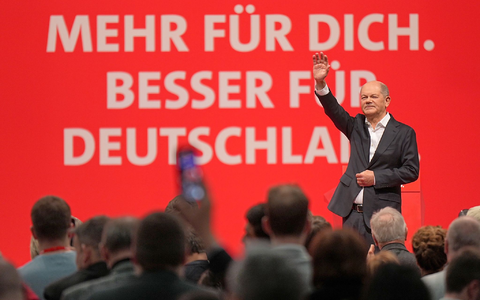 Olaf Scholz ist zum zweiten Mal Kanzlerkandidat der SPD. - Foto: Michael Kappeler/dpa