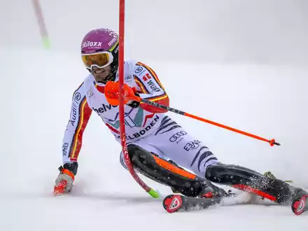 Adelboden ist eine der Lieblingsstationen von Linus Straßer im alpinen Ski-Weltcup. - Foto: Anthony Anex/KEYSTONE/dpa