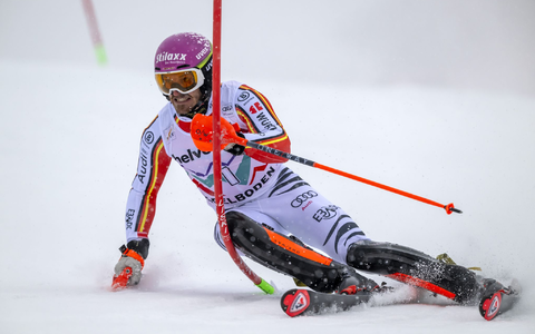 Adelboden ist eine der Lieblingsstationen von Linus Straßer im alpinen Ski-Weltcup. - Foto: Anthony Anex/KEYSTONE/dpa