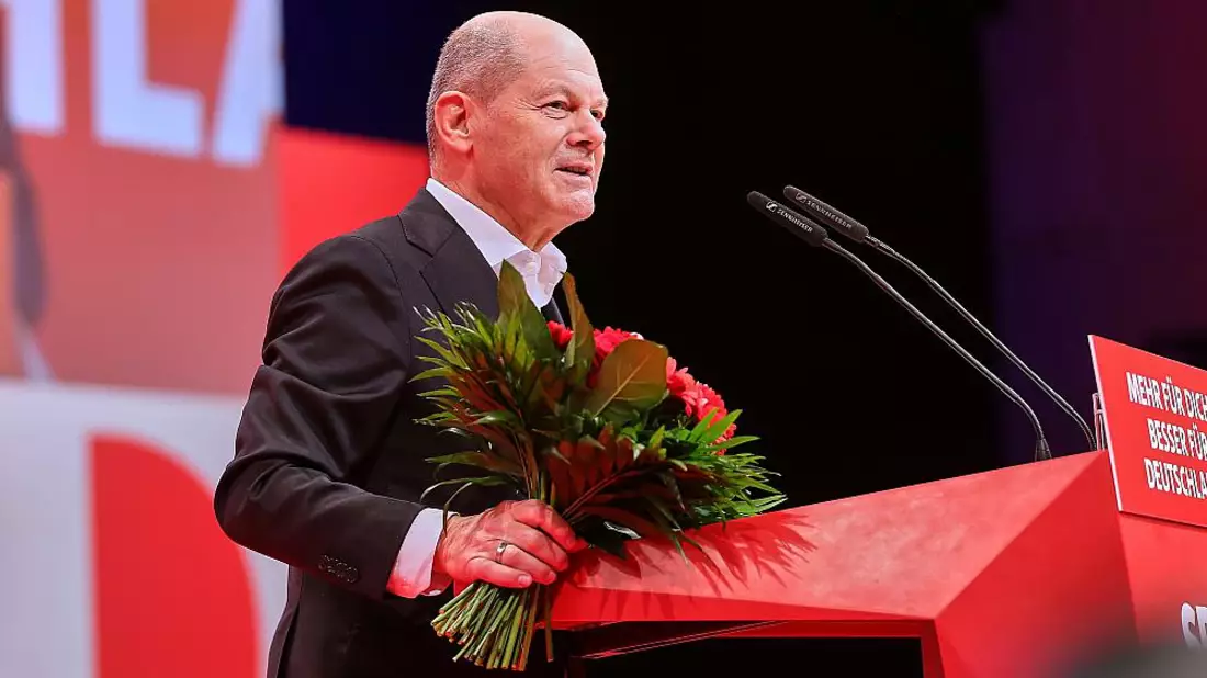 Olaf Scholz am 11.01.2025 - Bild: über dts Nachrichtenagentur