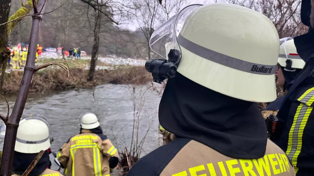 FW-Lohmar: Wasserrettung an der Sülz am 11.01.2025 - Bild: presseportal.de