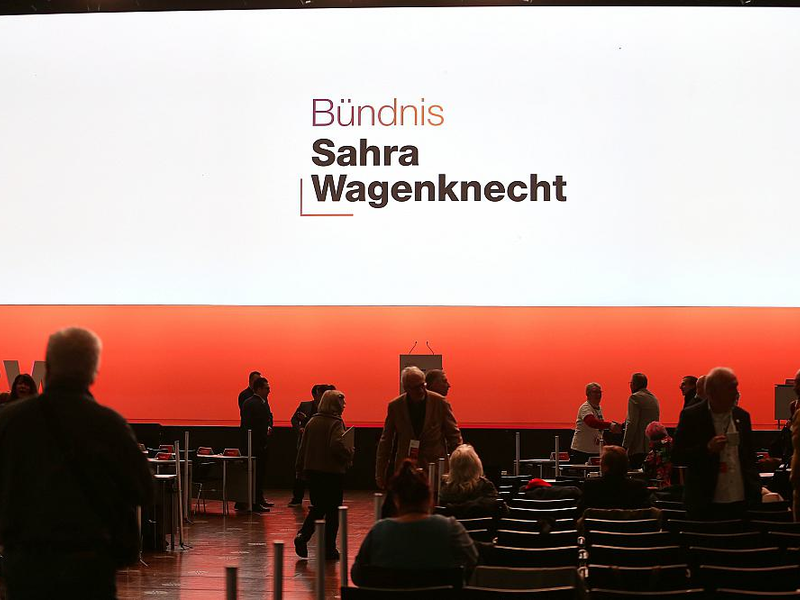 BSW-Parteitag am 12.01.2025 - Foto: über dts Nachrichtenagentur