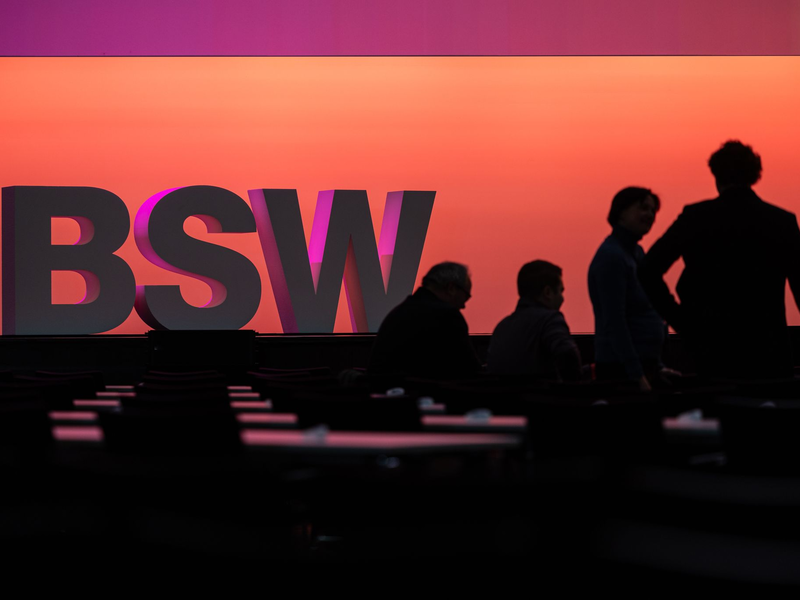 Das Bündnis Sahra Wagenknecht stimmt sich in Bonn auf den Wahlkampf ein. - Foto: Hannes P. Albert/dpa