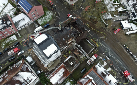 FW-BO: Schlussmeldung zum Dachstuhlbrand in Gerthe - Foto: presseportal.de