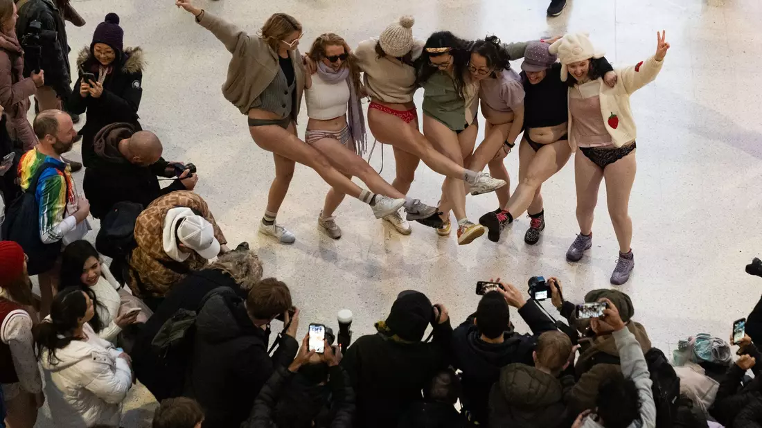 In New York, wo die Tradition begann, gibt es die Aktion inzwischen nicht mehr. - Bild: Aaron Chown/PA Wire/dpa