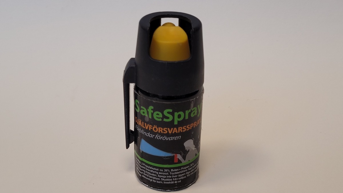 BPOL-H: Bundespolizei Flughafen Hannover: verbotenes Pfefferspray führt zur Strafanzeige - Foto: presseportal.de