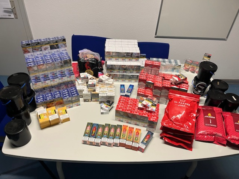 POL-HM: Unversteuerte Tabakwaren aufgefunden - Foto: presseportal.de