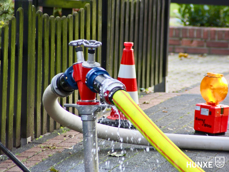 FW Hünxe: Gemeldeter Zimmerbrand - Foto: presseportal.de