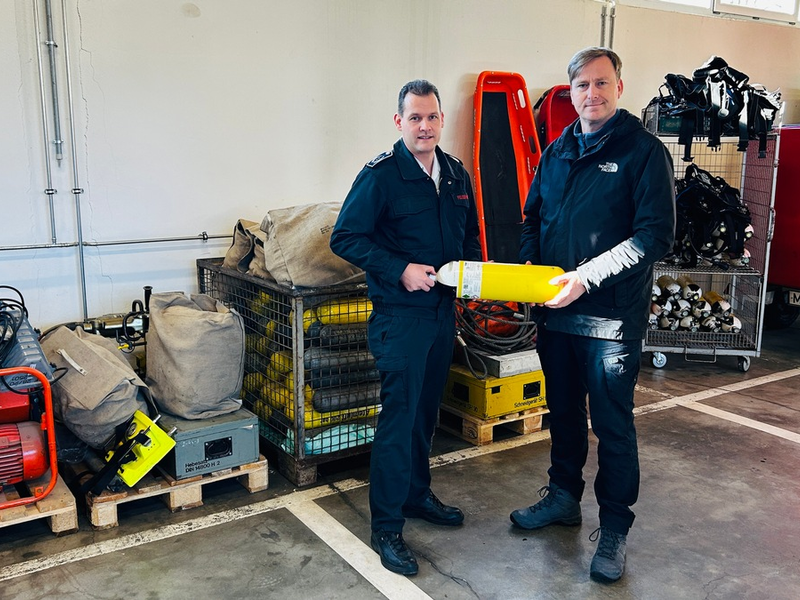 FW-HAAN: Feuerwehr Haan spendet Ausrüstung für Feuerwehren in der Ukraine - Foto: presseportal.de