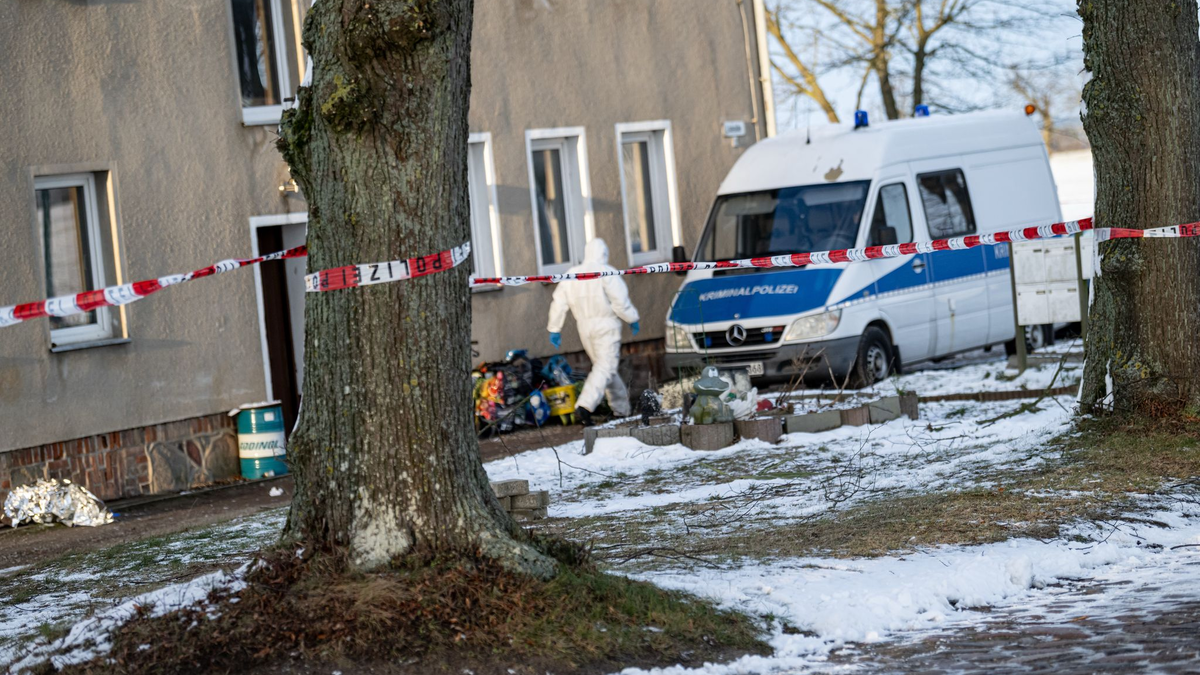 In Casekow sind bei einer Gewalttat zwei Menschen gestorben. - Foto: Fabian Sommer/dpa