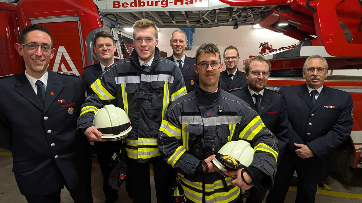 FW-KLE: Angehörige der Jugendfeuerwehr wechseln in die aktive Einsatzabteilung: Ein neuer Abschnitt voller Möglichkeiten - Foto: presseportal.de