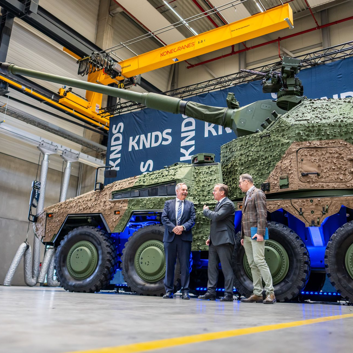 Die deutschen Waffensysteme solle in der Ukraine durch einen Gemeinschaftsbetrieb gewartet und repariert werden. (Archivbild) - Foto: Michael Kappeler/dpa