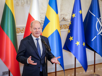 Beim Ostsee-Gipfel in Helsinki steht der Schutz wichtiger Infrastruktur im Mittelpunkt. Scholz kündigt eine deutsche Beteiligung an. - Foto: Kay Nietfeld/dpa