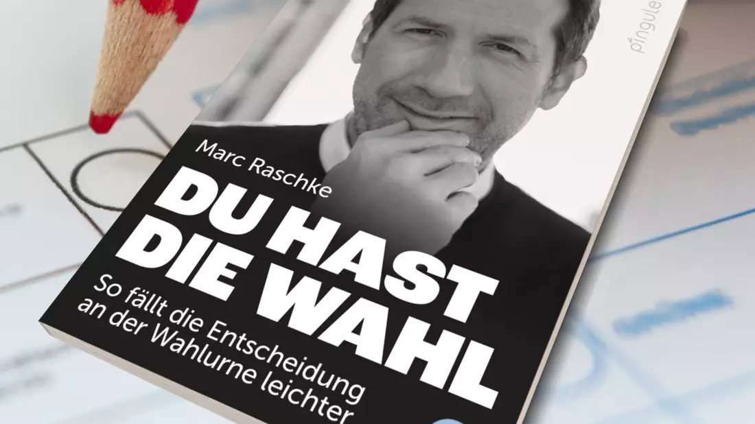 Gegen den Rechtsruck: Newcomer-Buch Du hast die Wahl schon vor Veröffentlichung auf Bestseller-Listen - Bild: presseportal.de