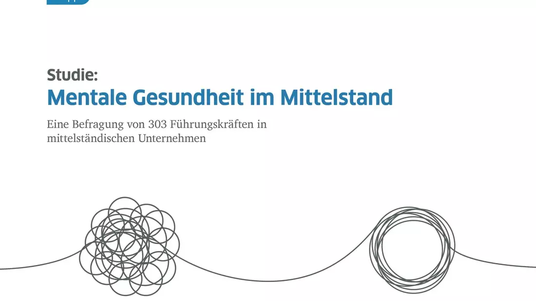 Wie mental healthy startet der Mittelstand in ein herausforderndes Geschäftsjahr 2025? / Jede zweite Führungskraft nimmt Zunahme psychischer Belastungen wahr - Bild: presseportal.de