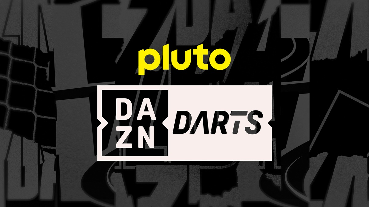 Darts-Spektakel im Januar: Pluto TV bringt die besten Darts-Turniere live mit DAZN Darts X Pluto TV - Foto: presseportal.de