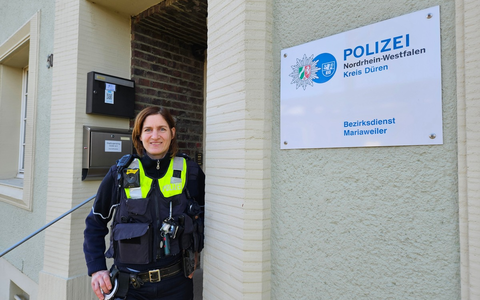 POL-DN: Neustart zum Jahreswechsel - Alexandra Gossen ist die neue Bezirksdienstbeamtin des Bezirks 11 - Foto: presseportal.de