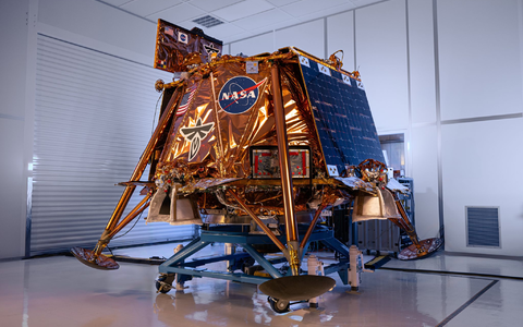 Zehn Instrumente sind an Bord des Landers «Blue Ghost». - Foto: Firefly Aerospace/dpa