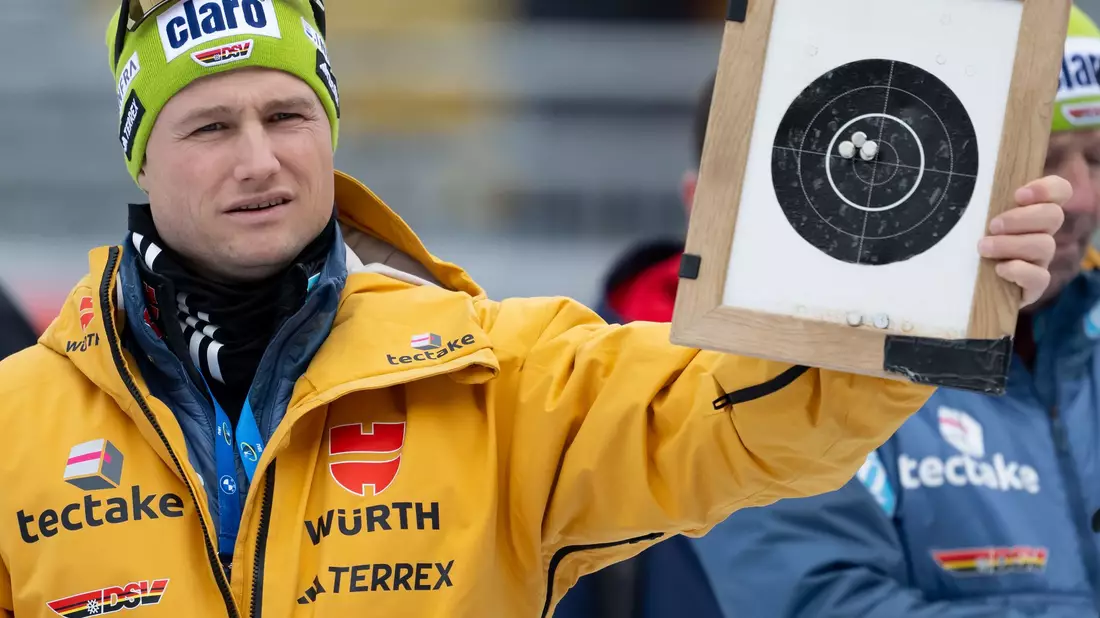 Sverre Olsbu Röiseland in Ruhpolding. - Bild: Sven Hoppe/dpa