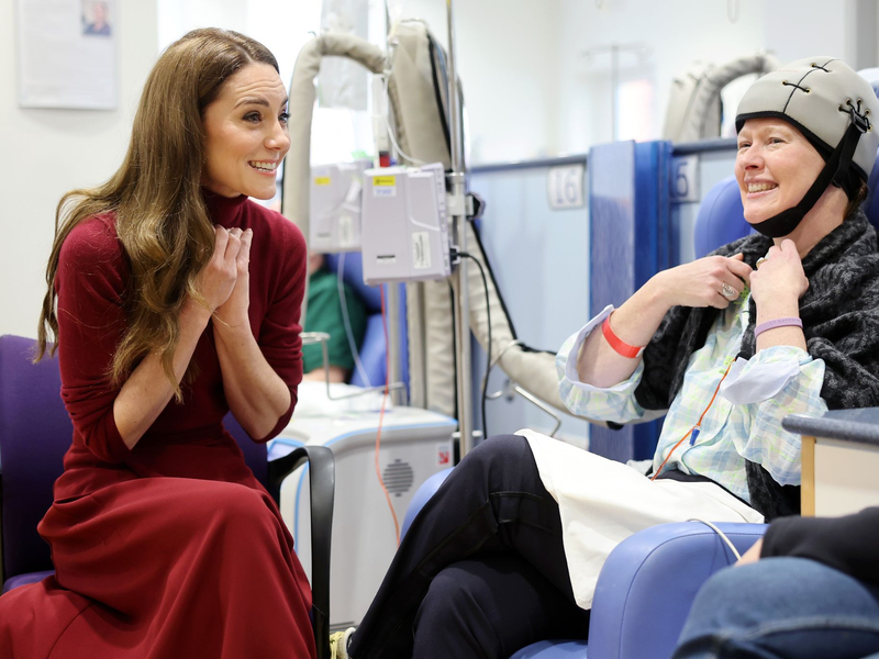 Kate hatte selbst eine Chemotherapie bekommen. - Foto: Chris Jackson/PA Wire/dpa