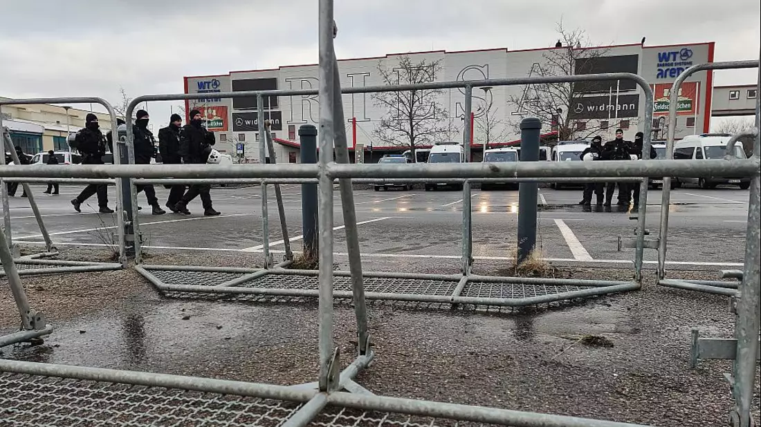 Sicherheitsmaßnahmen bei AfD-Parteitag am 11.01.2025 - Bild: über dts Nachrichtenagentur