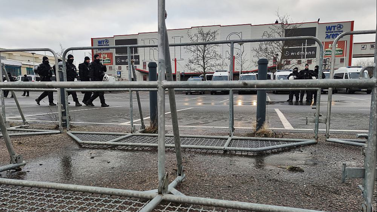 Sicherheitsmaßnahmen bei AfD-Parteitag am 11.01.2025 - Foto: über dts Nachrichtenagentur