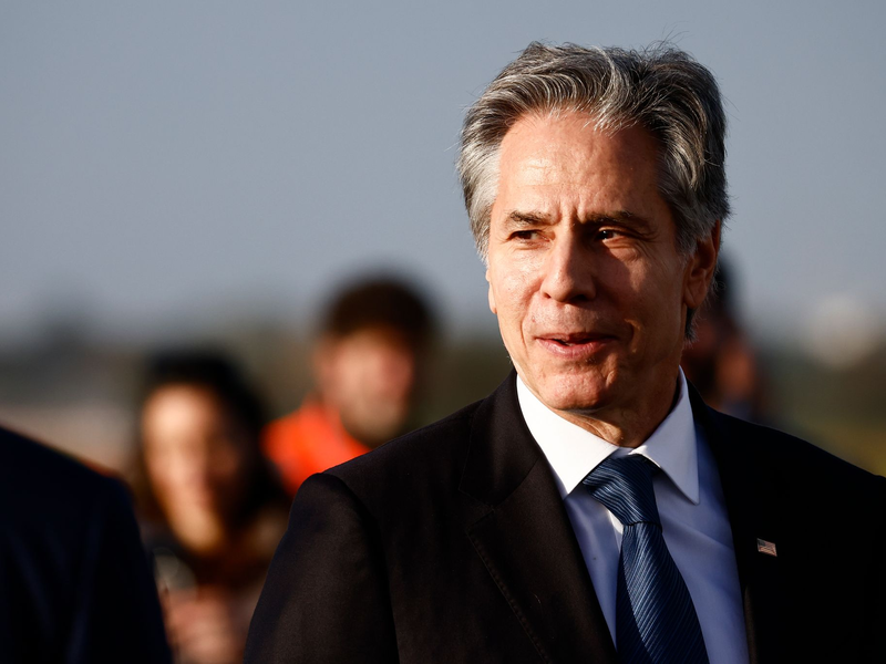 US-Außenminister Blinken: Warten auf das letzte Wort der Hamas. (Archivbild) - Foto: Yara Nardi/POOL REUTERS/dpa