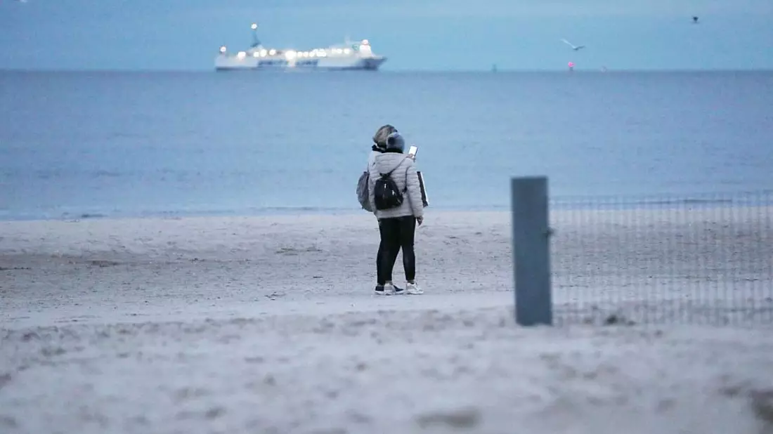 Spaziergänger an der Grenze zwischen Deutschland und Polen (Archiv) - Bild: über dts Nachrichtenagentur