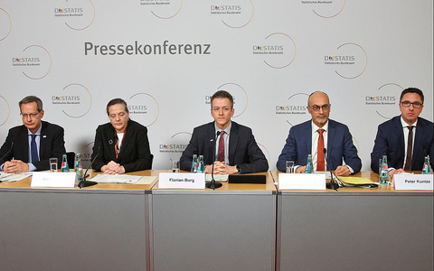 Bekanntgabe Bruttoinlandsprodukt 2024 für Deutschland (Archiv) - Foto: über dts Nachrichtenagentur