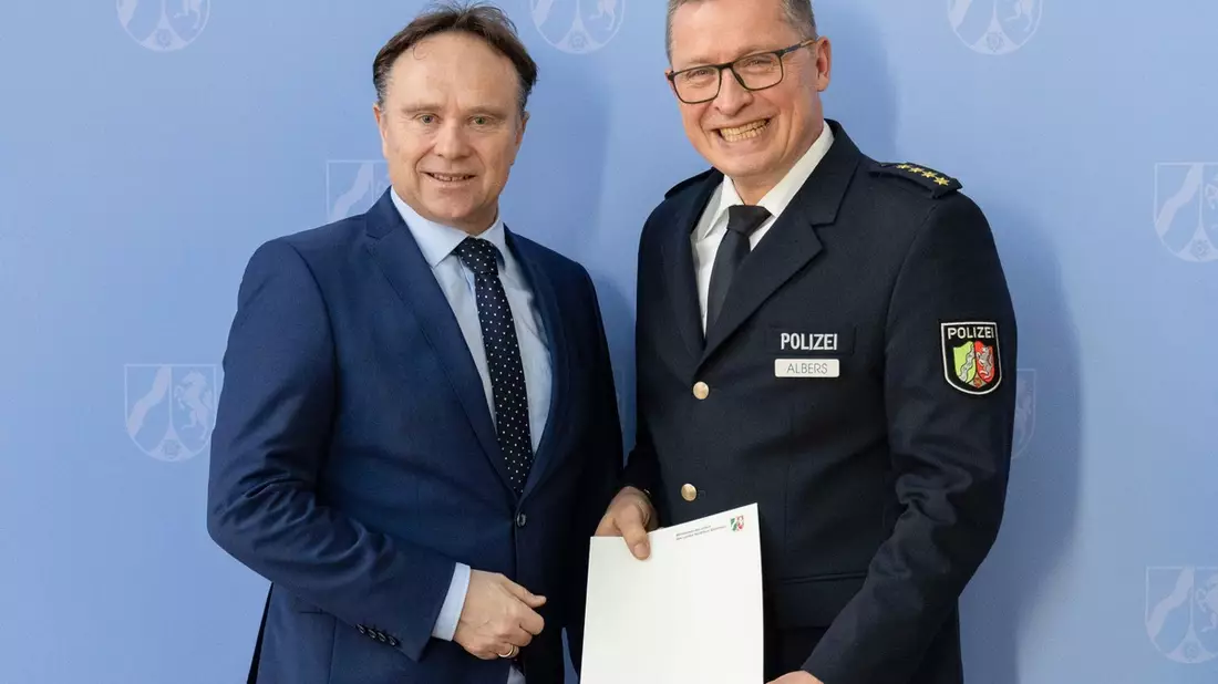 POL-BOR: Kreis Borken - Paul Albers als neuer Abteilungsleiter Polizei im Kreis Borken - Bild: presseportal.de
