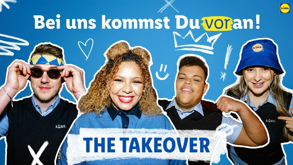 Lidl-Nachwuchstalente gestalten Zukunft: Azubis bringen frischen Wind in Schülerkampagne - Foto: presseportal.de