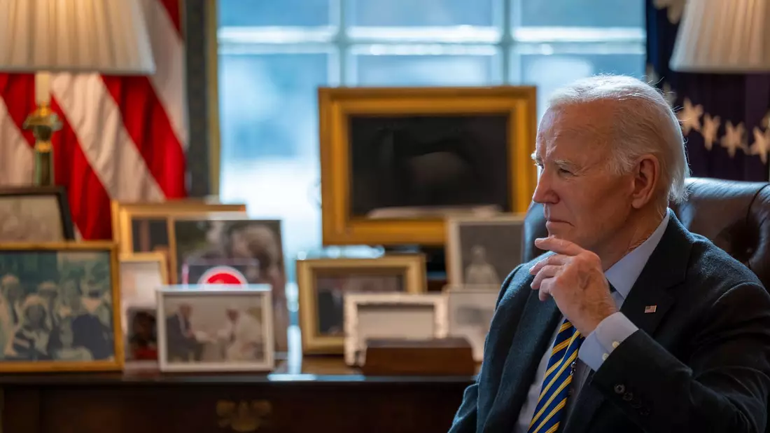 Präsident Biden übergibt das Amt an den Republikaner Trump, den er vor vier Jahren im Weißen Haus abgelöst hatte. (Archivbild) - Bild: Ben Curtis/AP/dpa