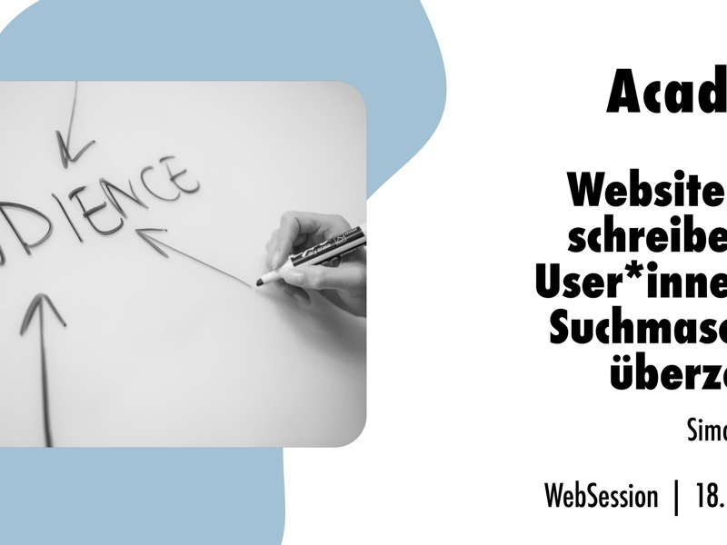 Website-Texte schreiben, die User und Suchmaschinen überzeugen / Ein Webinar der news aktuell Academy - Foto: presseportal.de