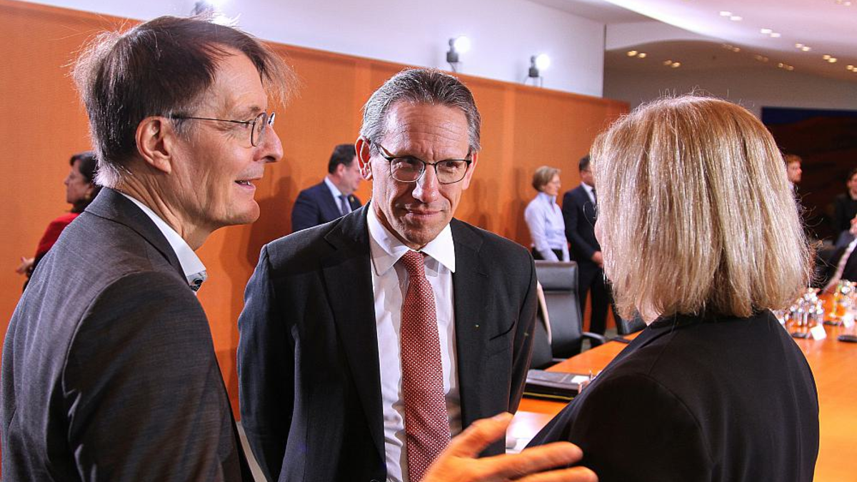 Karl Lauterbach, Jörg Kukies, Nancy Faeser am 15.01.2025 - Foto: über dts Nachrichtenagentur