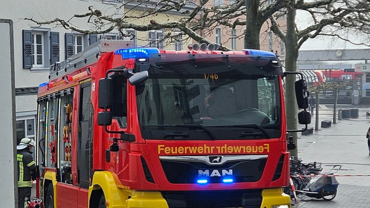 FW-Radolfzell: Einsatz auf dem Wochenmarkt - Foto: presseportal.de