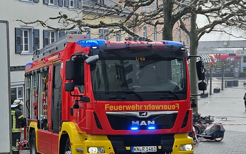 FW-Radolfzell: Einsatz auf dem Wochenmarkt - Foto: presseportal.de