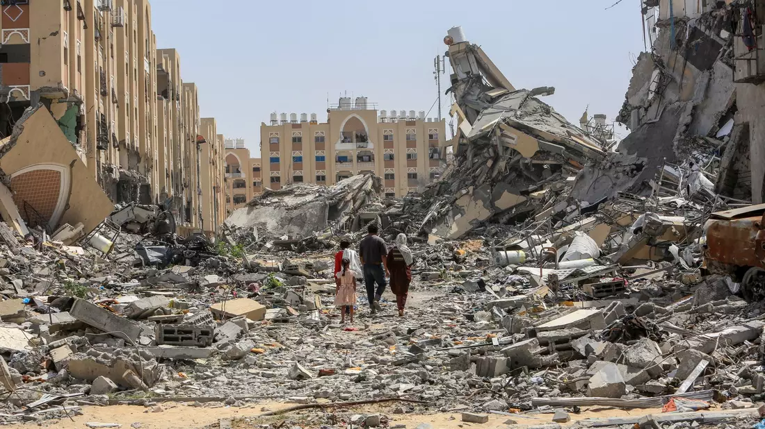 Waffenruhe im Gaza-Krieg beginnt. - Bild: Abed Rahim Khatib/dpa