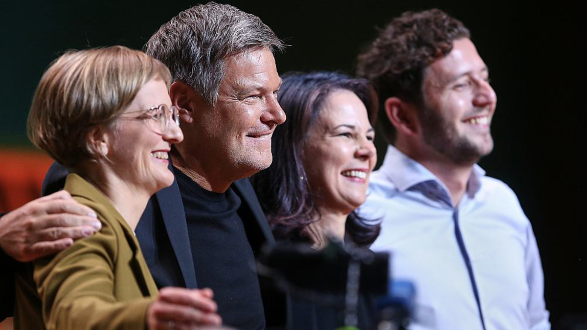 Brantner, Habeck, Baerbock, Banaszak (Archiv) - Foto: über dts Nachrichtenagentur