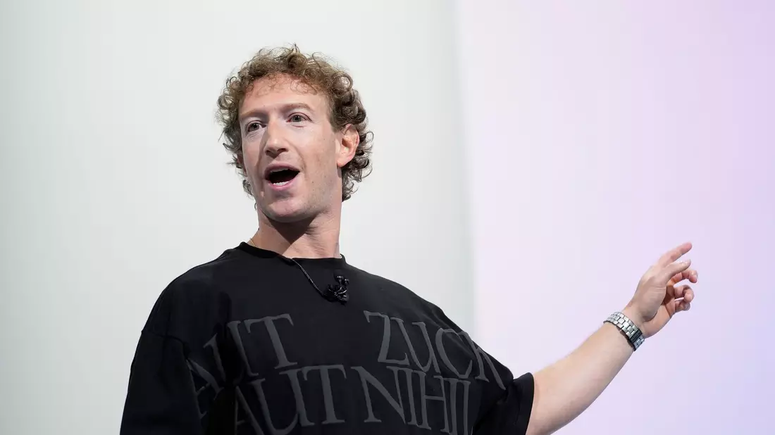 Auch auf die jüngste umstrittene Entscheidung von Meta-Chef Mark Zuckerberg ging Biden indirekt ein. (Archivild) - Bild: Godofredo A. Vásquez/AP
