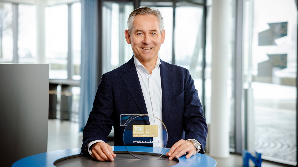 NTT DATA Business Solutions wurde erneut als Global Top Employer ausgezeichnet - Foto: presseportal.de